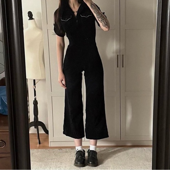 *70s Velvet Jumper - Picture 4 of 6